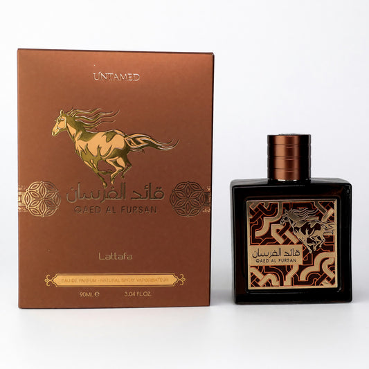 Qaed Al Fursan Untamed by Lattafa, 3 oz Eau de Parfum Spray for Unisex Lattafa