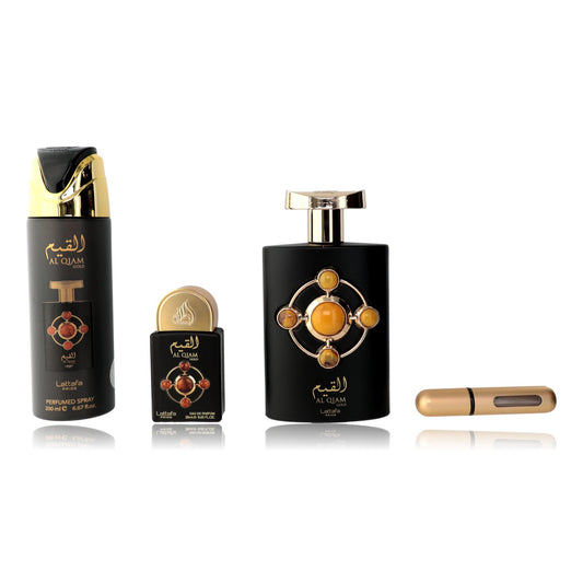 Al Qiam by Lattafa, 3 Piece Gift Set for Unisex Lattafa