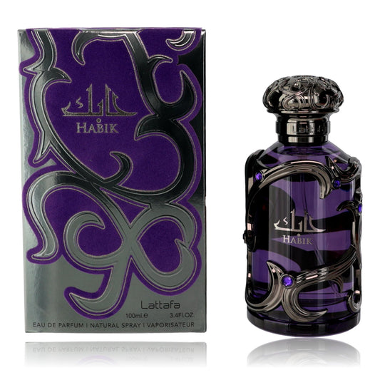 Habik by Lattafa, 3.4 oz Eau de Parfum Spray for Men Lattafa