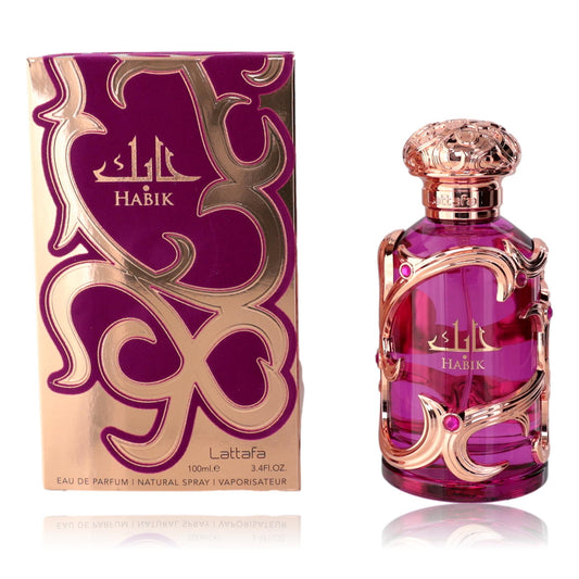 Habik by Lattafa, 3.4 oz Eau de Parfum Spray for Women Lattafa