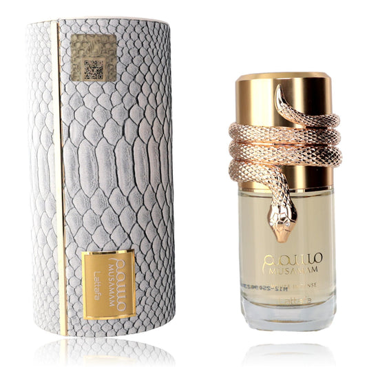Musamam White Intense by Lattafa, 3.4 oz Eau De Parfum Spray for Unisex Lattafa