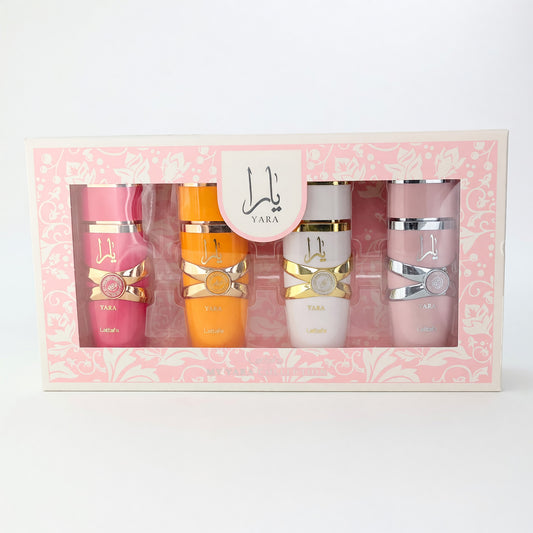 My Yara Collection by Lattafa, 4 Piece Set for Women Lattafa