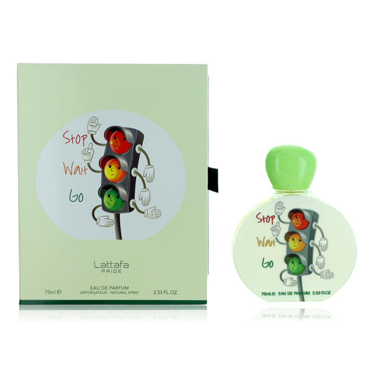 Stop Wait Go by Lattafa, 2.53 oz Eau de Parfum Spray for Kids Lattafa