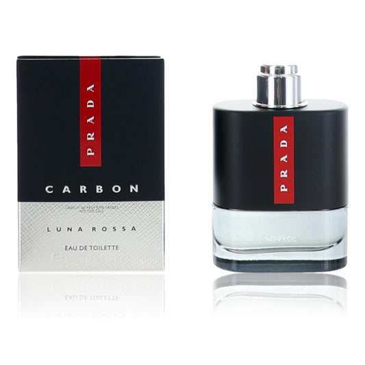 Prada Luna Rossa Carbon by Prada, 0.3 oz Eau de Toilette Splash for Men Prada