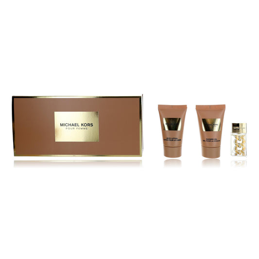 Michael Kors Pour Femme by Michael Kors, 3 Piece Mini Set for Women Michael Kors