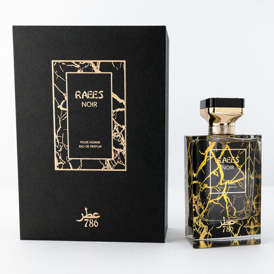 Raees Noir by Jo Milano, 3.4 oz Eau de Parfum Spray for Men Jo Milano