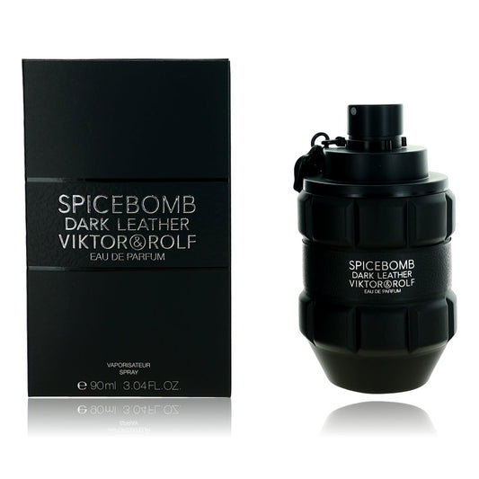 Spicebomb Dark Leather by Viktor & Rolf, 3 oz Eau de Parfum Spray for Men Viktor & Rolf