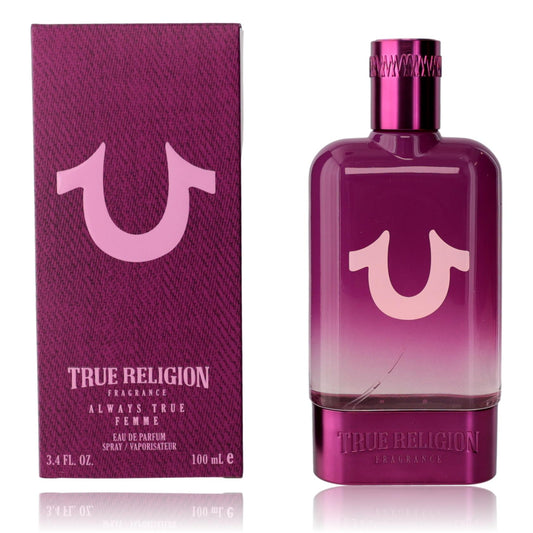 Always True Femme by True Religion, 3.4 oz Eau de Parfum Spray for Women true religion