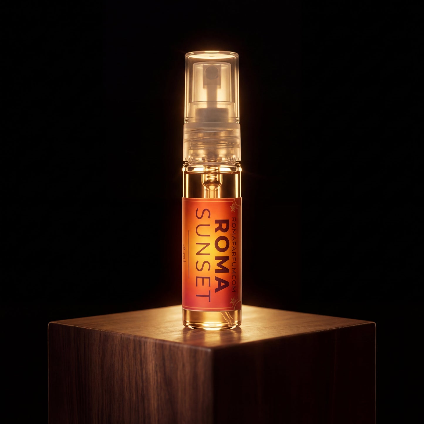 Roma Sunset Dark Vanilla | Pear | Tonka Bean Roma Parfum — Luxury Extrait de Parfum | Lasting Fragrance for Women & Men