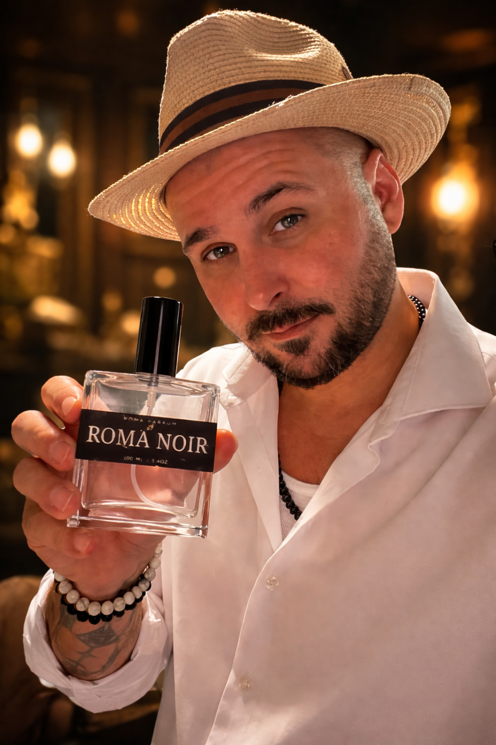 Roma Noir Extrait de Parfum 40% Oil Concentration Roma Parfum — Luxury Extrait de Parfum | Lasting Fragrance for Women & Men