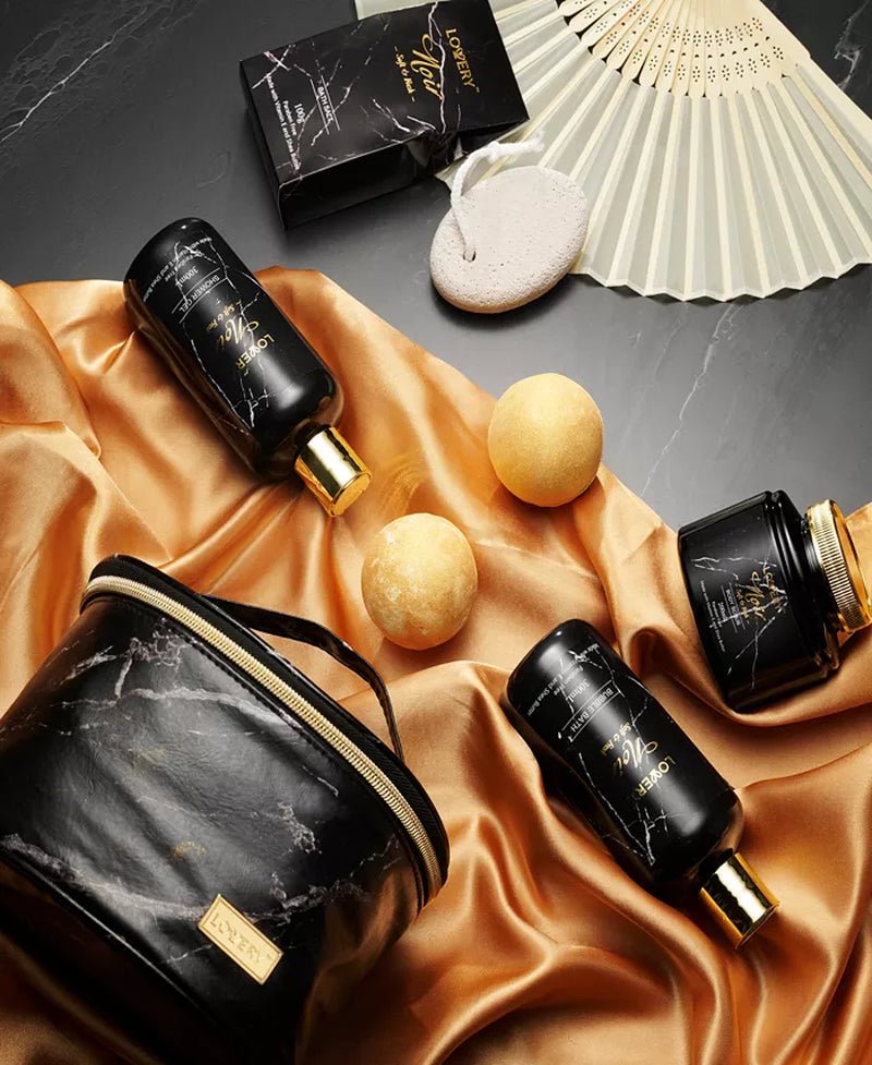 Lovery - 7 - Pc. Noir Luxury Body - Care Gift Set - OPULENTIA