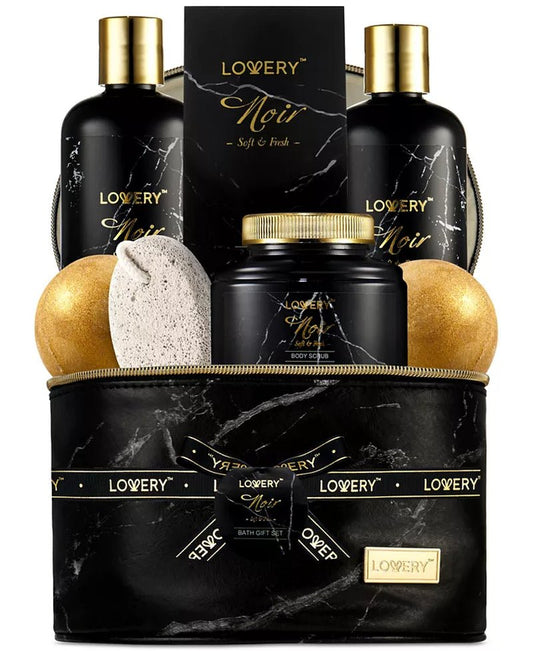 Lovery - 7 - Pc. Noir Luxury Body - Care Gift Set - OPULENTIA