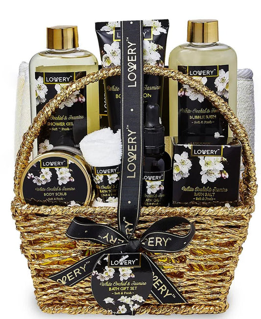 Lovery - Home Spa Orchid Jasmine Body Care Gift Set - OPULENTIA
