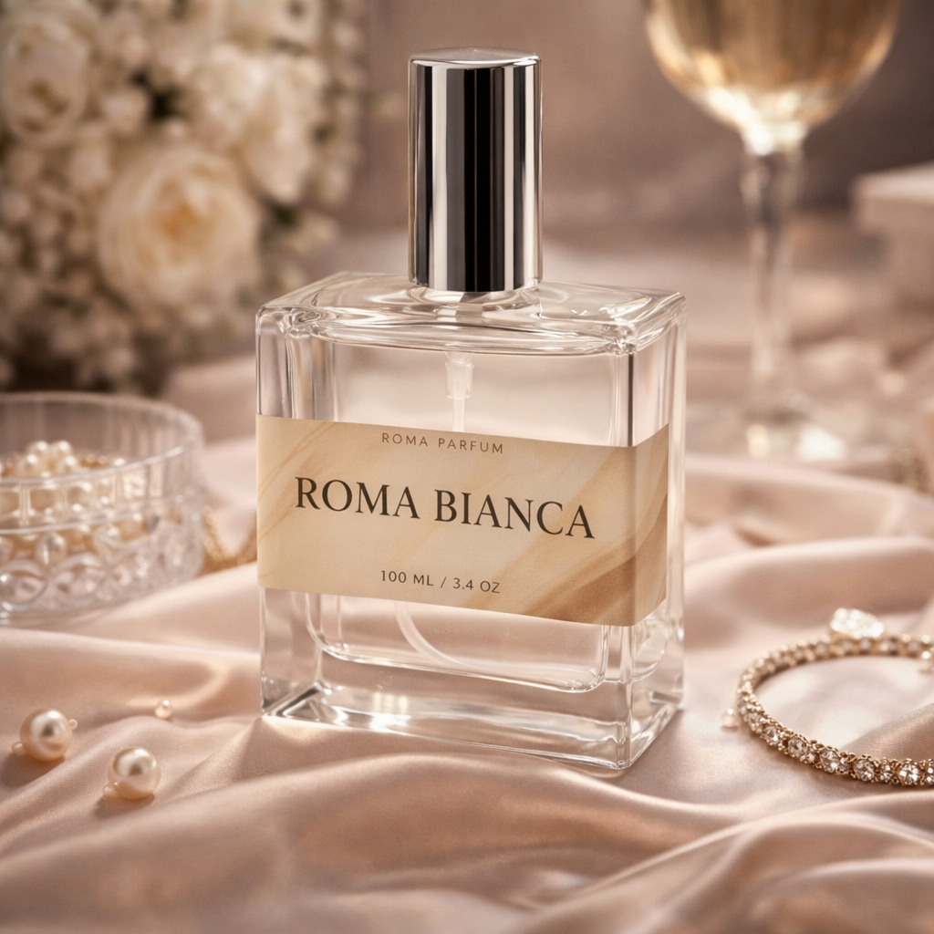 Roma Bianca Extrait de Parfum Roma Parfum — Luxury Extrait de Parfum | Lasting Fragrance for Women & Men