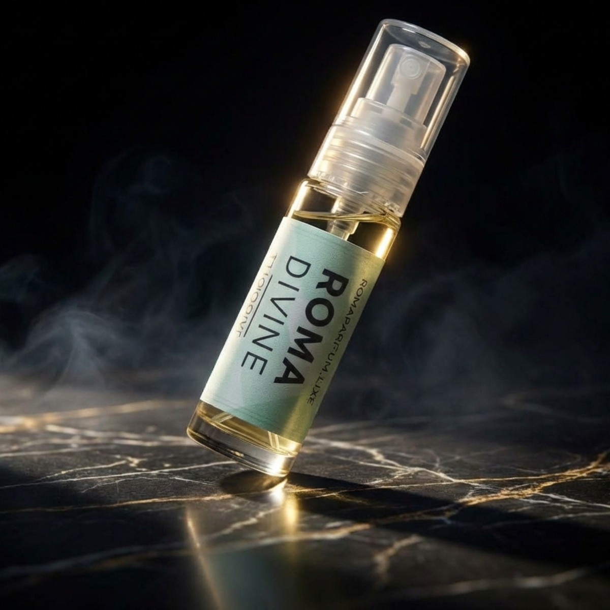Roma Divine Extrait Mint l Vanilla | Wood Unisex Luxury Fragrance Roma Parfum — Luxury Extrait de Parfum | Lasting Fragrance for Women & Men