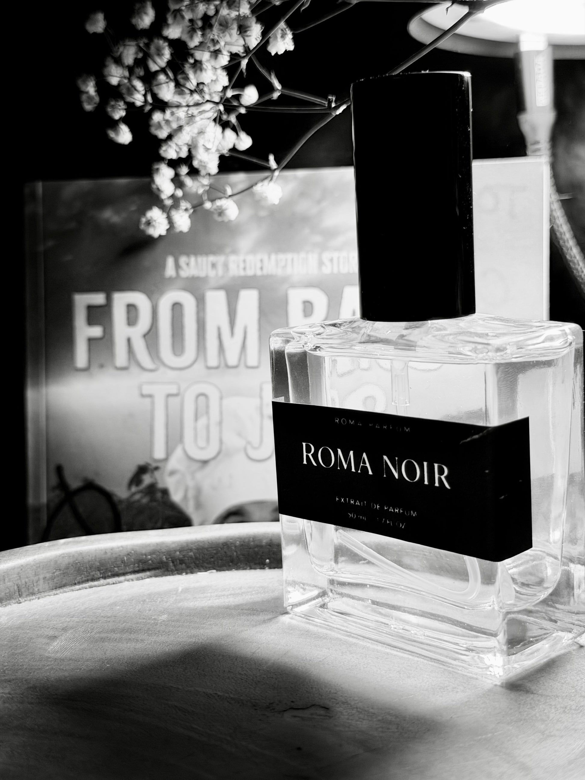 Roma Noir Extrait de Parfum 40% Oil Concentration Roma Parfum — Luxury Extrait de Parfum | Lasting Fragrance for Women & Men