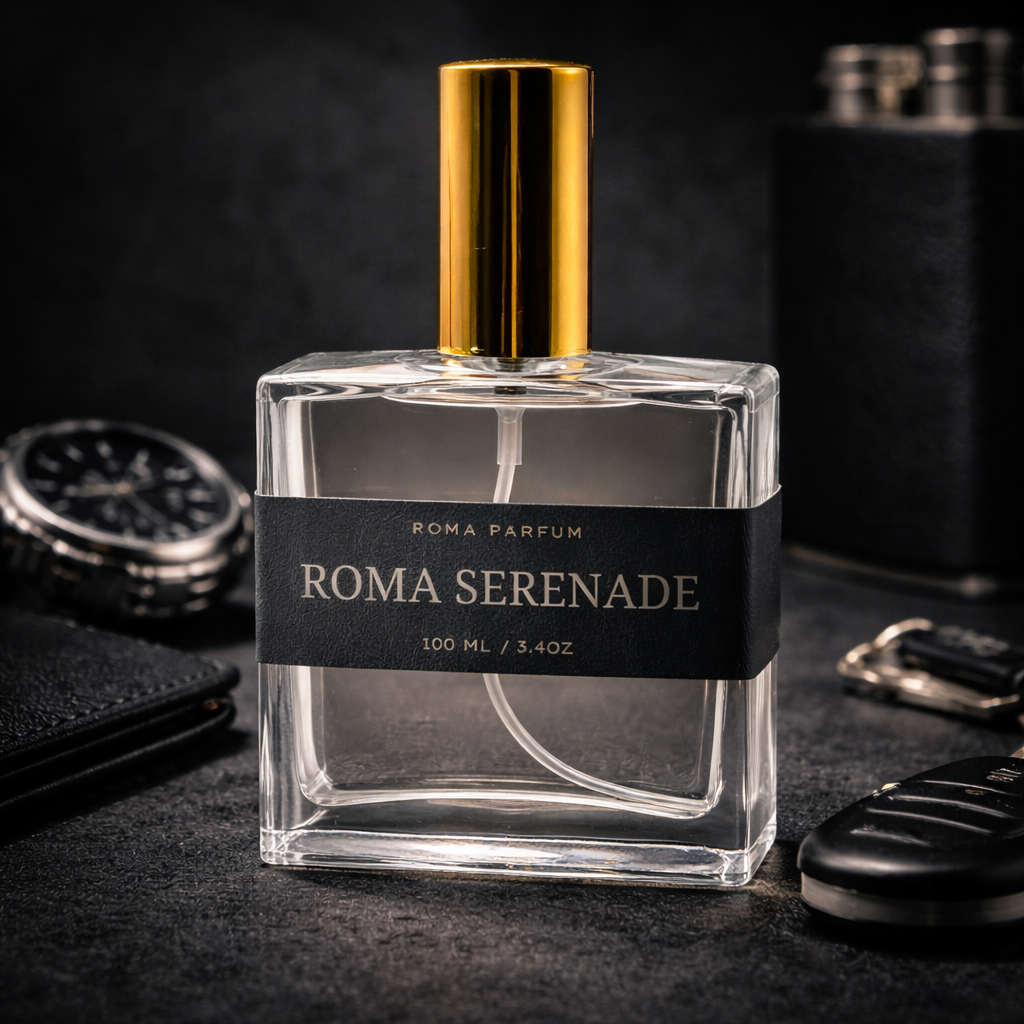 Roma Serenade Extrait de Parfum | Juniper - Nutmeg - Musk Roma Parfum — Luxury Extrait de Parfum | Lasting Fragrance for Women & Men