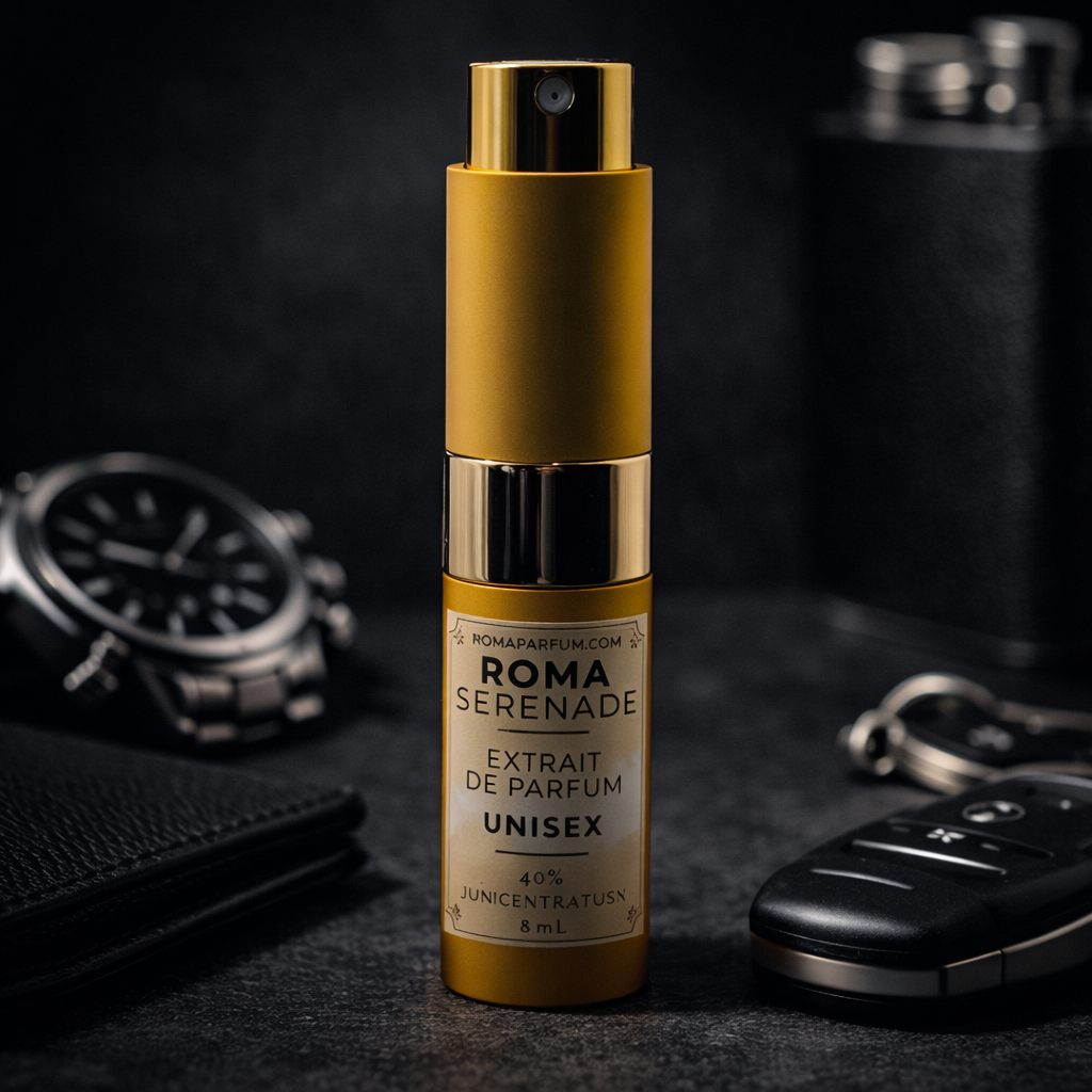 Roma Serenade Extrait de Parfum | Juniper - Nutmeg - Musk Roma Parfum — Luxury Extrait de Parfum | Lasting Fragrance for Women & Men