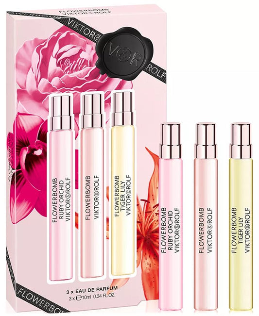 Viktor & Rolf - 3 - Pc. Flowerbomb Fragrance Discovery Set - OPULENTIA